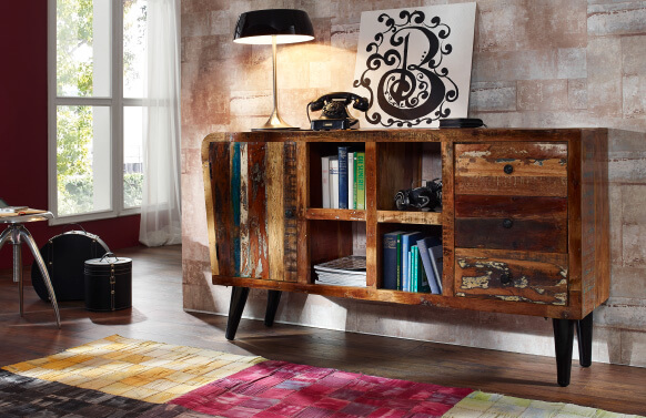 Massives Sideboard im 60ies Style