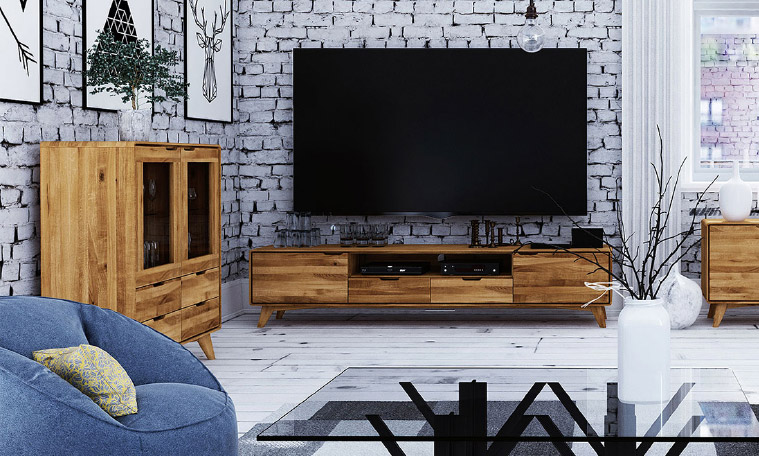 TV-Möbel im Skandi Style
