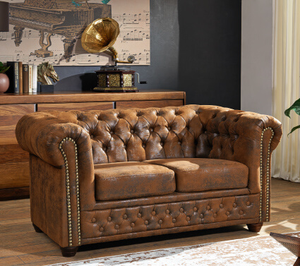 Chesterfield Sessel 2-Sitzer