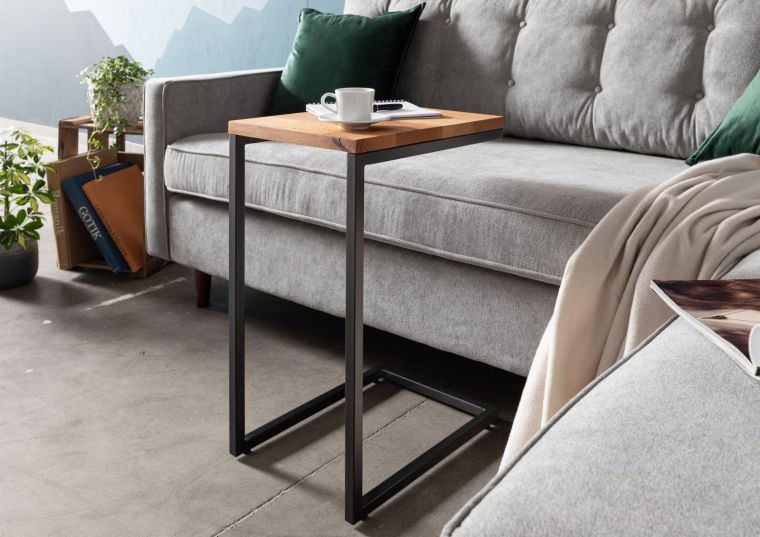 Beistelltisch Wildeiche 30x40x60 natur geölt LOUNGE Collection #06