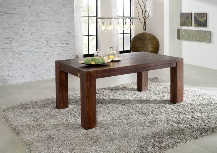 Esstisch Akazie 180x100x76 nougat lackiert OXFORD #615