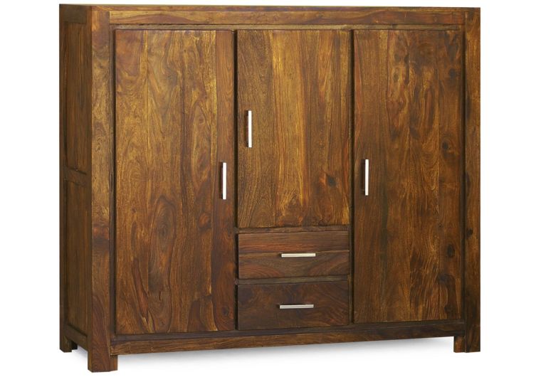 Highboard Sheesham 140x42x120 life honey lackiert METRO LIFE #124