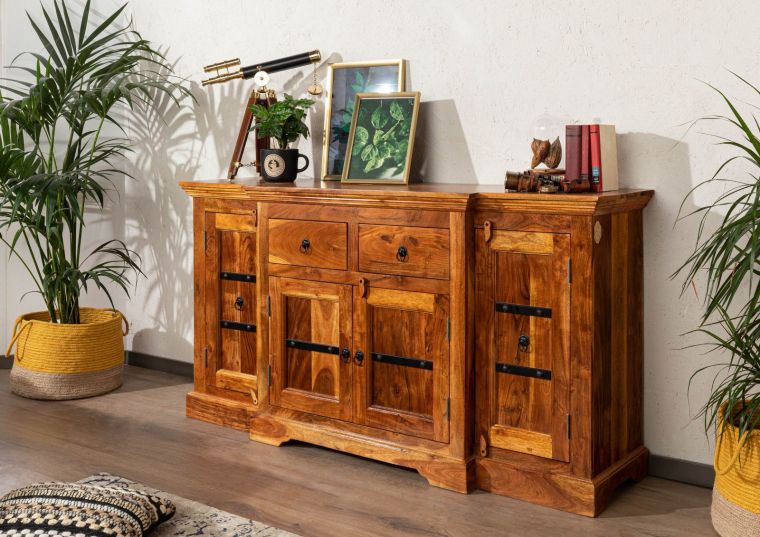 Sideboard Akazie 160x45x85 honig  lackiert OXFORD #0902