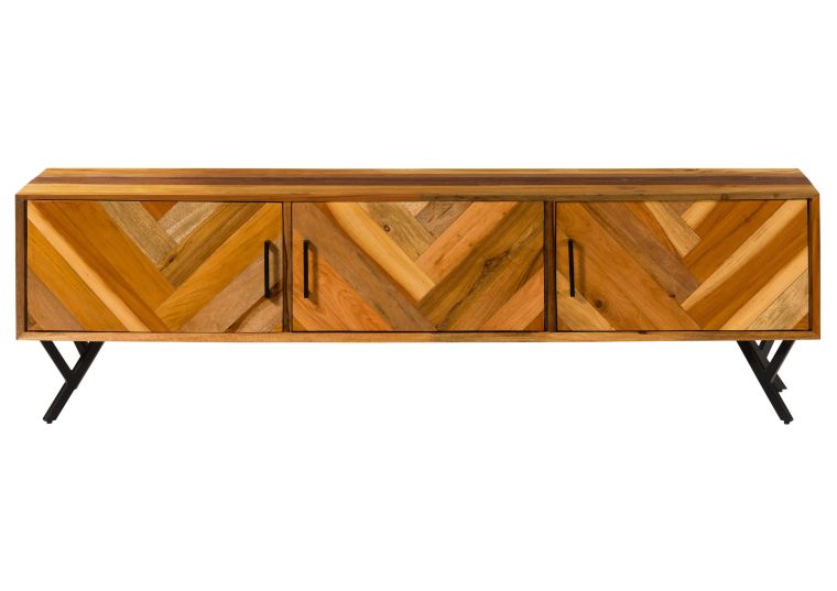 TV-Board Altholz 200x40x56 natur lackiert AVIGNON #140