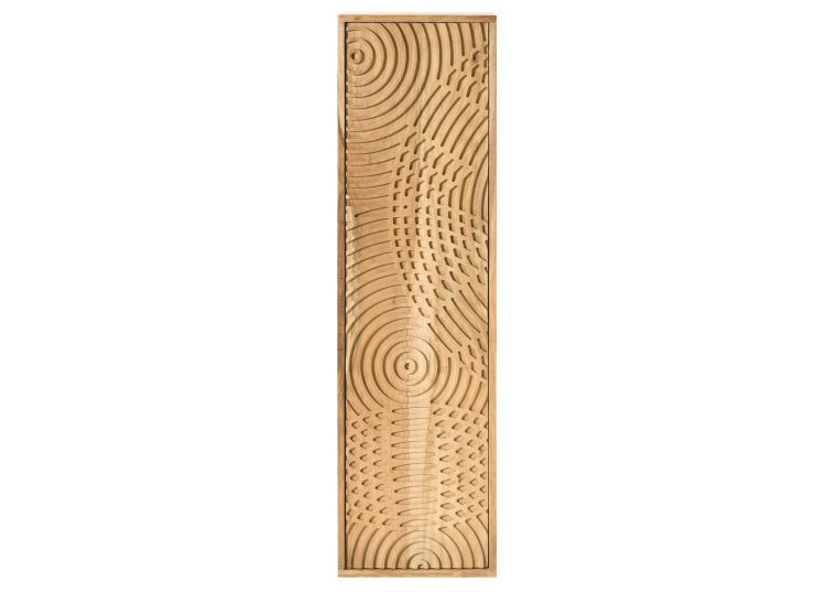 Hängeschrank Akazie 33x33x115 natur lackiert MARRAKESCH #120