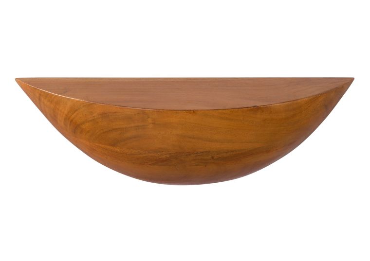 Wandregal Akazie 50x15x15 natur lackiert MONTREAL #138
