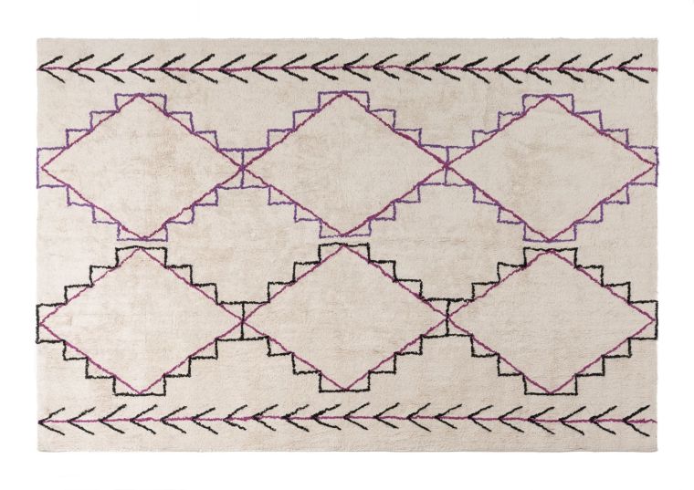 Teppich 300x200 beige/mehrfarbig KAFET