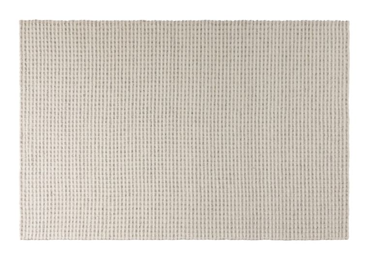Teppich 100% Wolle 60x110 natur beige KAFET