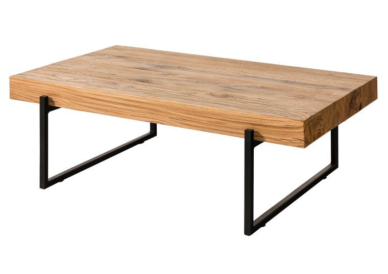 Couchtisch Eiche 120x60x35 natur geölt LOUNGE COLLECTION #02
