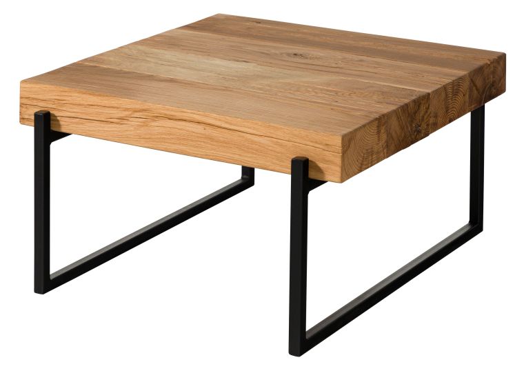 Couchtisch Eiche 90x90x35 natur geölt LOUNGE COLLECTION #03
