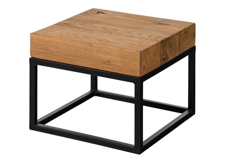 Couchtisch Eiche 40x40x32 natur geölt LOUNGE COLLECTION #06