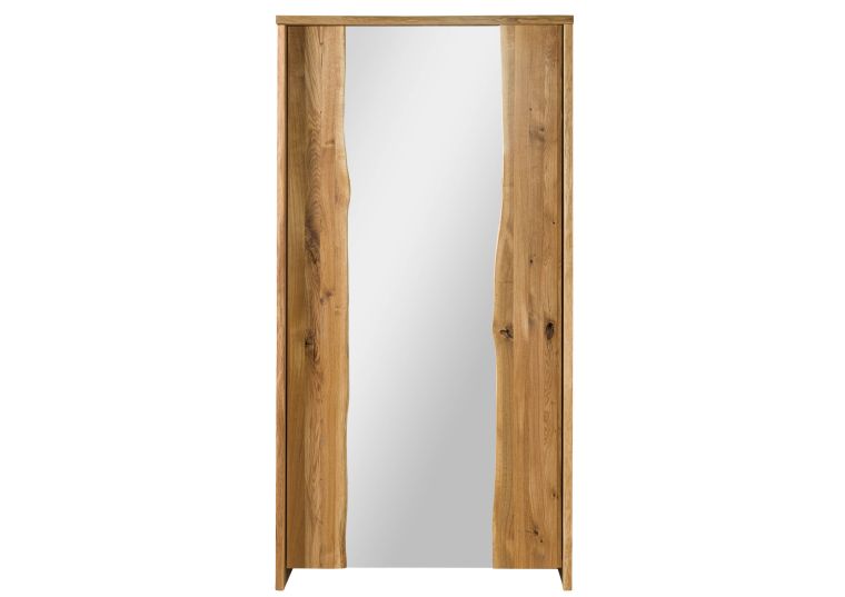 Kleiderschrank Wildeiche 100x60x204 natur geölt PURE OAK #113
