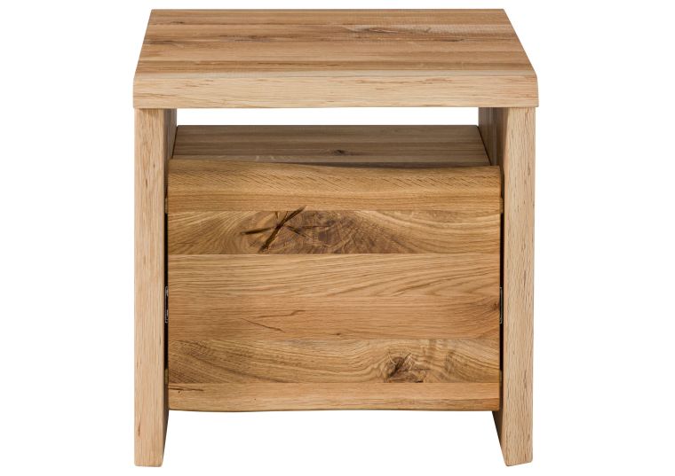Nachttisch Wildeiche 45x45x45 natur geölt PURE OAK #117