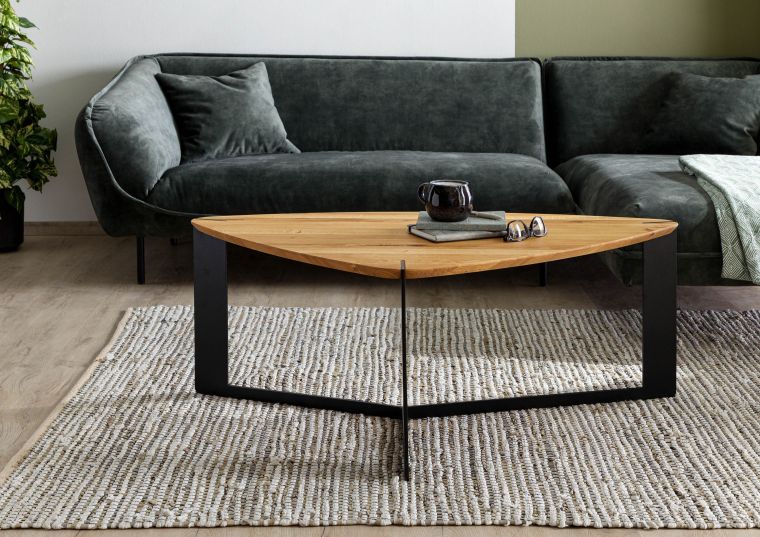 Couchtisch Wildeiche 120x70x44 natur geölt STARNBERG #26