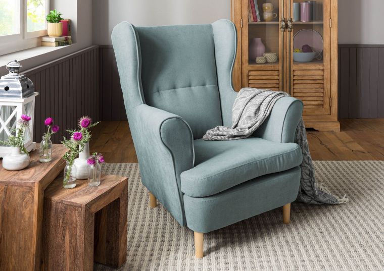 Ohrensessel 71x74x105 petrol SCANDI #109