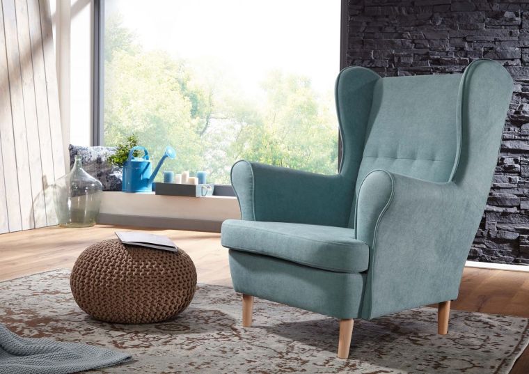 Sessel 86x83x91 petrol SCANDI #109