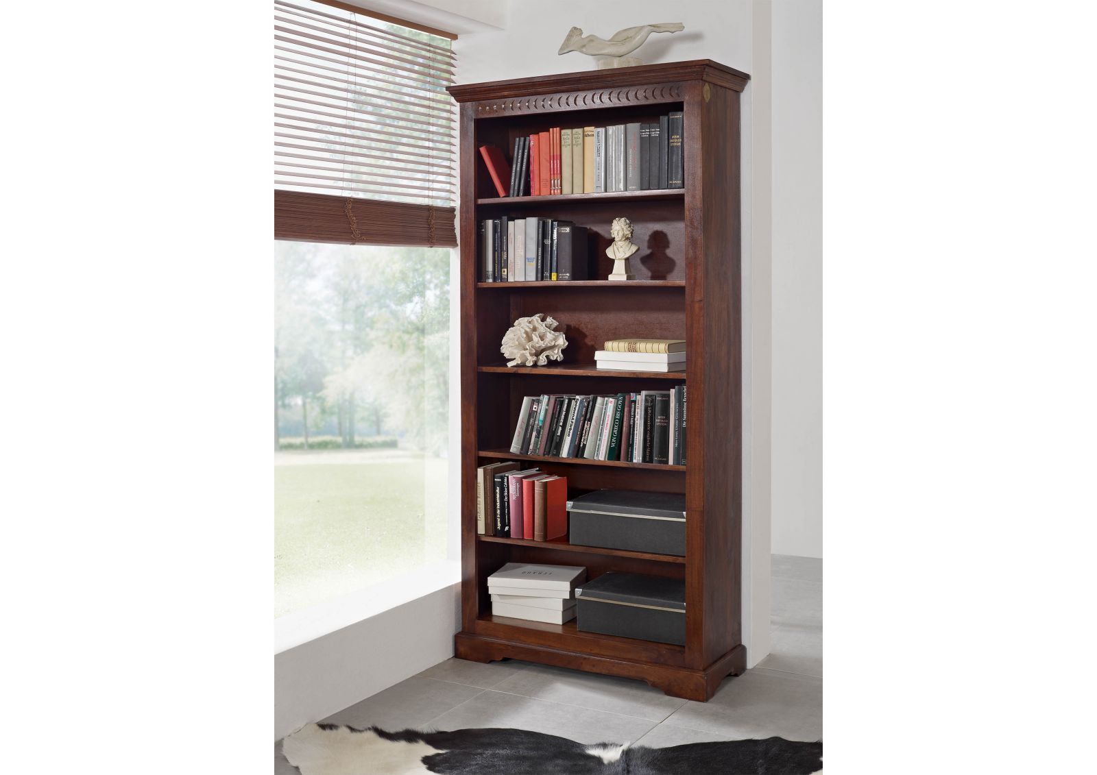 Regal Bücherregal Massivholz