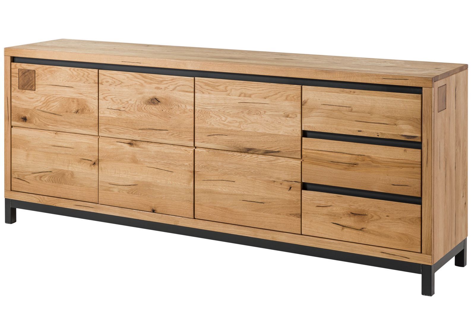 Sideboard Wildeiche Holz versandfrei kaufen | Massivmoebel24