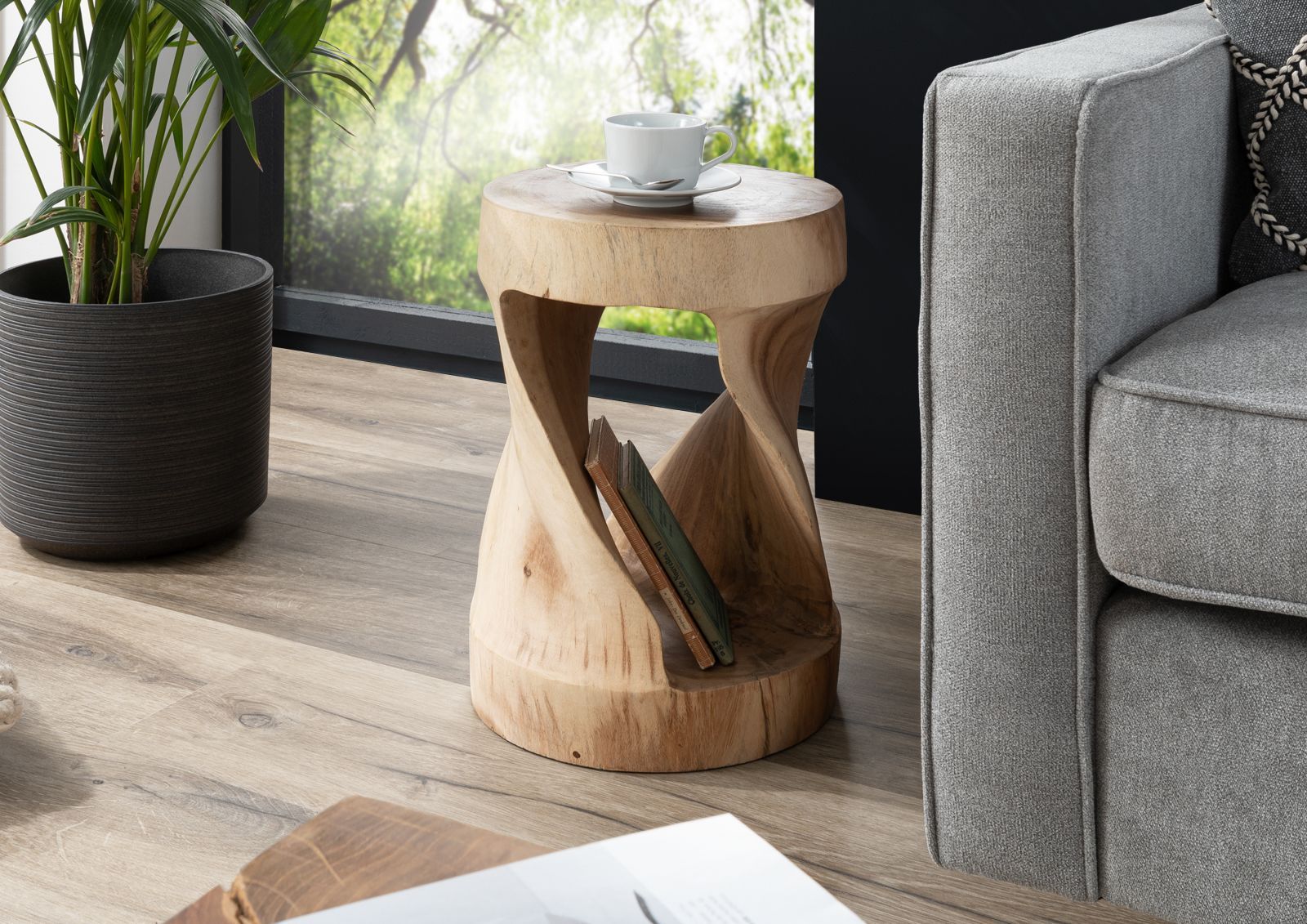Hocker Massivholz