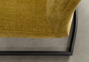 Freischwinger 52x58x93 gelb SEATTLE #10