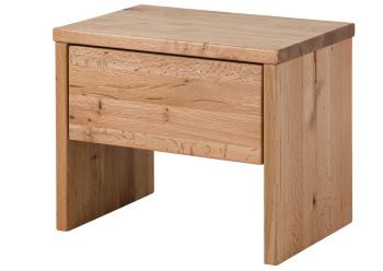 Nachttisch Zerreiche 50x35x40 natur geölt JANGALI #729
