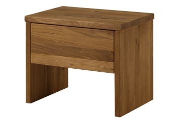 Nachttisch Wildeiche 50x35x40 tabacco geölt JANGALI #319