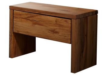 Nachttisch Wildeiche 50x34,5x40 natur geölt KRAKAU #210