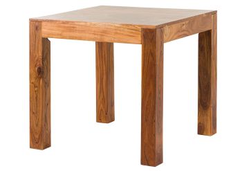 Esstisch Akazie 80x80x76 honig lackiert OXFORD #31