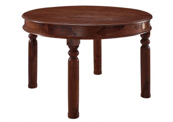 Esstisch rund 100x100x76 Akazie lackiert OXFORD #331
