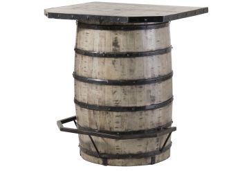 HEAVY INDUSTRY Bartisch Mango und Eisen - Verschiedene Farben