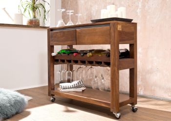 Konsolentisch Sheesham 90x33x82 noble unique lackiert SYDNEY #139