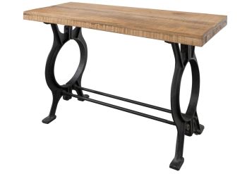 Konsolentisch Altholz 120x40x76 lackiert INDUSTRIAL #36