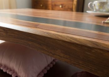 Couchtisch Sheesham 115x60x45 dunkelbraun lackiert ANCONA #201