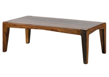 Couchtisch Sheesham 120x60x40 dunkelbraun lackiert ANCONA #203