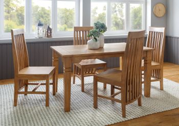 Esstisch verlängerbar Mango 140-220x90x76 beige geölt TOULOUSE #14