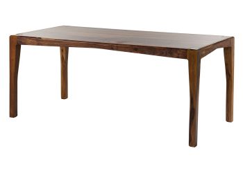 Esstisch Sheesham 160x85x77 dunkelbraun lackiert ANCONA #216