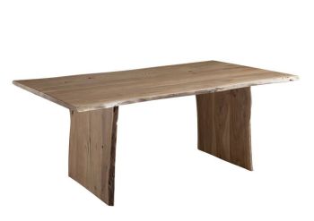 Baumtisch Akazie 160x100x76 natur lackiert PURE ACACIA #113