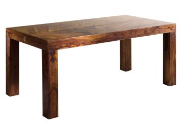 Esstisch Sheesham 180x90x76 life honey lackiert METRO LIFE #171