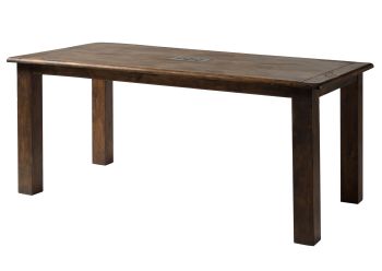 Esstisch Mango 180x90x76 braun lackiert RAILWAY #4001