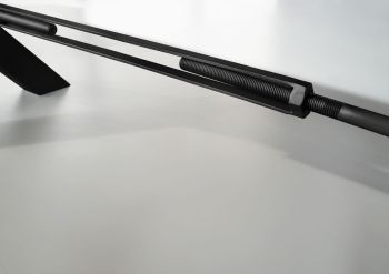 Esstisch Akazie 180x100x76 grau lackiert IRON LABEL #115