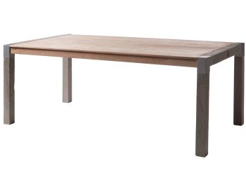 Esstisch Akazie 180x95x76 beige lackiert Amsterdam #114