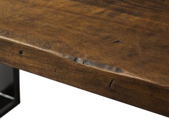 Esstisch Mango 180x90x76 braun lackiert RAILWAY #407