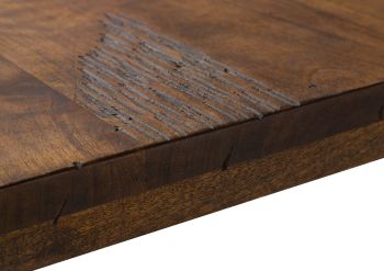 Esstisch Mango 180x90x76 braun lackiert RAILWAY #407