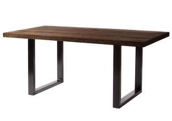 Esstisch Mango 180x90x76 braun lackiert RAILWAY #407