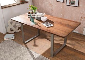 Esstisch Sheesham 200x100x76 noble unique lackiert SYDNEY #148