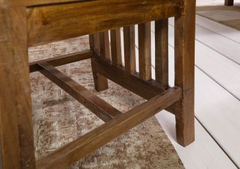 RODEZ Stuhl #25 45x54x108 Mango black oiled geölt