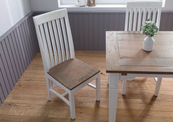 Stuhl Mango 45x54x108 weiß lackiert TOULOUSE #113