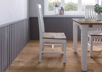 Stuhl Mango 45x54x108 weiß lackiert TOULOUSE #113
