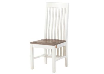 Stuhl Mango 45x54x108 weiß lackiert TOULOUSE #113
