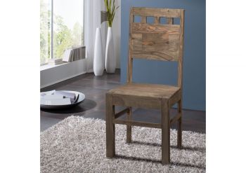 NATURE GREY Stuhl #120 Sheesham